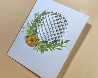 Wreath Card Kit - SVG