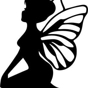 Fairy with Wings SVG