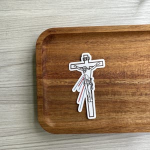 Divine Mercy Sticker: Waterproof Catholic Decal