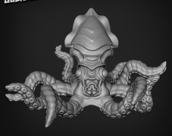 Kraken / 3D Printed Tabletop Miniature by Goon Master Games