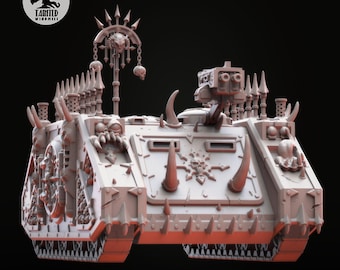Marauder Transport Vehicle / 3D Printed Tabletop Miniature / Tainted Windmill