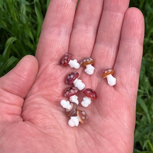 Borosilicate Amanita Mushroom Terp Pearls