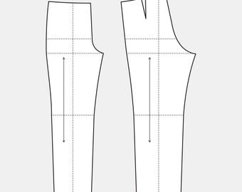 M2505 Men’s Trouser Block