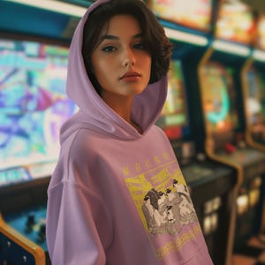 Oversized Cyberpunk hoodie,Harajuku Streetwear hoodie,Japanese style hoodie, Tokyo Trip hoodie, Hokusai Red hoodie,Japan lover gift hoodie