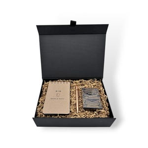 Gepersonaliseerde cadeauset scoreboek kaartspel