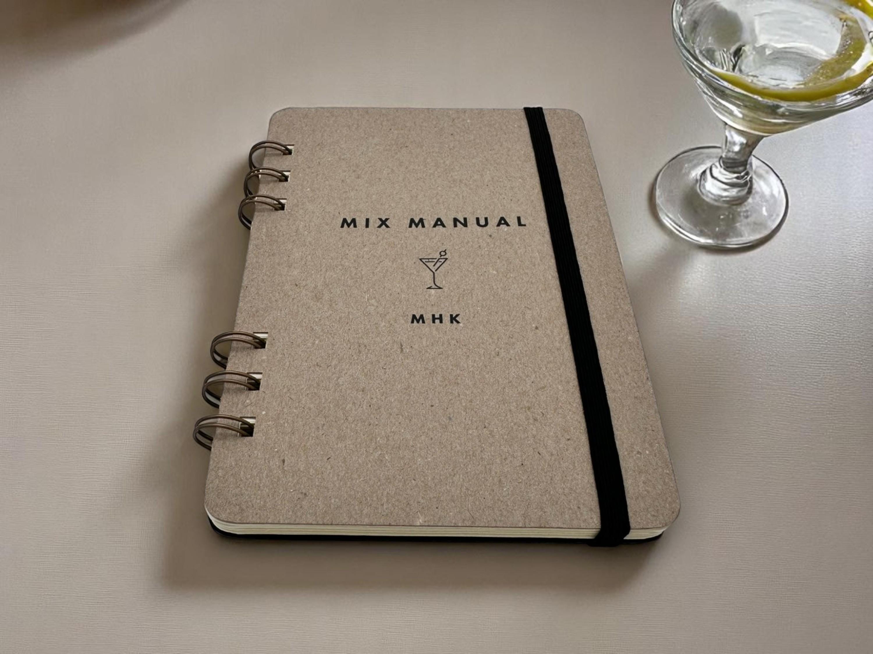 Personalized Cocktail Recipe Book