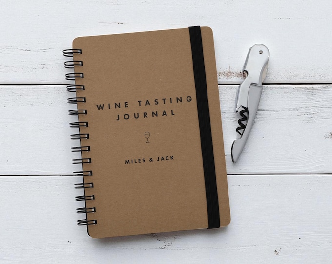 Personalized Wine Tasting Journal