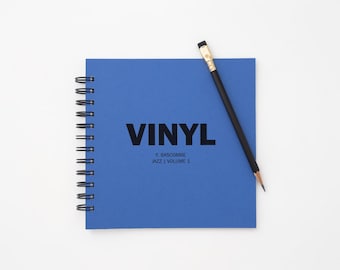 Custom Vinyl Record Collection Book – Personalized Record Catalog & Archive