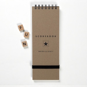 Wordplay Ledger – Classic Word Game Scorebook