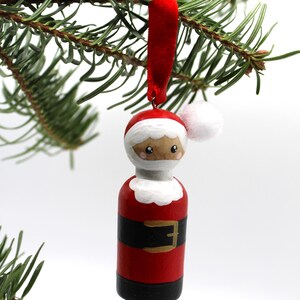 Small foot - houten drukfiguur wilde dieren, set van 6