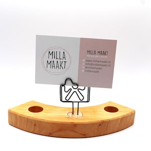 Jahresringstecker Foto-/Kartenhalter Geschenk