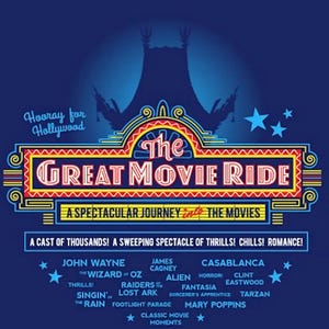 Vintage Great Movie Ride Shirt – Classic Disney MGM Studios Attraction Tee - MGM Studios Great Movie Ride Shirt - Classic Movie Ride Shirt