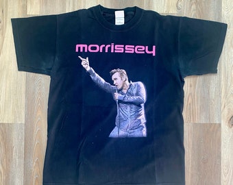 Morrissey T-shirt, 1991 Tour T-shirt, Smiths Vintage Rare White