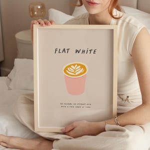 coffee kitchen print illustrated