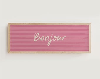 Lámina decorativa para pasillo, lámina para encima de la puerta, lámina panorámica horizontal ancha sin marco