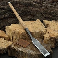 Timber Framing Rounded Chisel. Sharp Blade. Hand Forged From Hardened ...