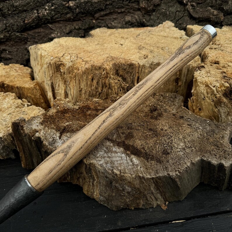 Hand-forged Timber Slick Chisel With Leather Cover – 52100 Carbon Steel ...