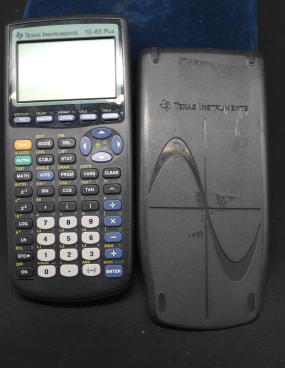 Vintage TI-83 Calculator: Texas Instruments, Collectible Tech With