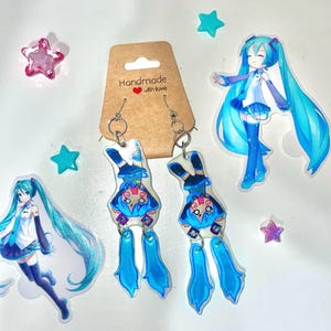 Hachune Miku earrings