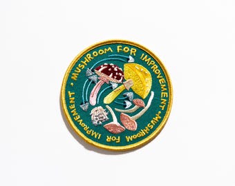Mushroom For Improvement Patch