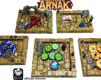 Lost Ruins of Arnak Ressourcen Trays Upgrade