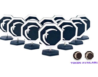 Twilight Imperium Wilder Raum Marker Frontier upgrade Token /  Base Game + Prophecy of kings + Thunders Edge