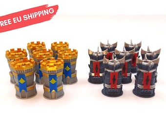 Herr der Ringe - Duell um Mittelerde Festung Token Lord of the Rings - Duel for middle-earth fortress token