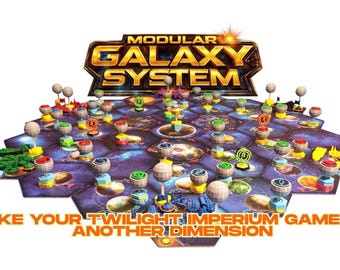 Twilight Imperium Modular Galaxy System 3D Token Planet upgrade /  Base Game + Prophecy of kings + Thunders Edge