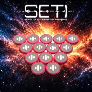 SETI Signal Token Upgrade for Seti Board Game