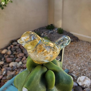 Mini Bird Shape - Custom Keepsake with your pet&#39;s feathers or ashes - Bird Memorial / Pet Memorial / Pet Urn / Cremation / Keepsake
