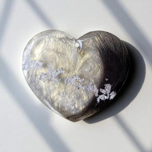 Heart Shape Keychain - Custom Memorial with your Pet's Fur or Ashes - Pocket Hug - Can add Magnet Pet Urn / Cremation / Keepsake / Heart Ash