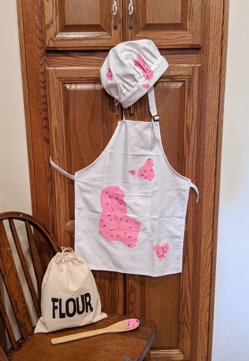 Children's Baker Costume Pastry Chef Girls Costume Boys Etsy