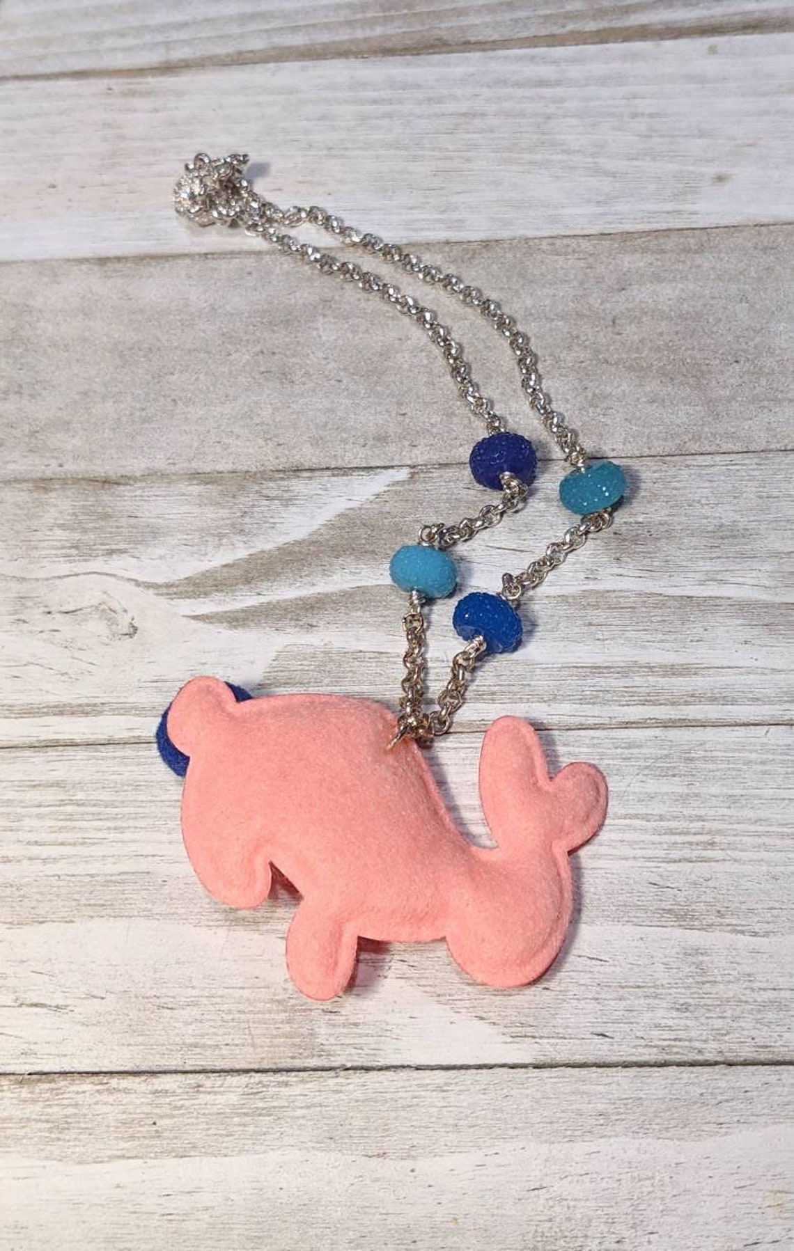 Childrens Bunny Necklace, Bunny Pendant, Toddler Jewelry, Little Girls