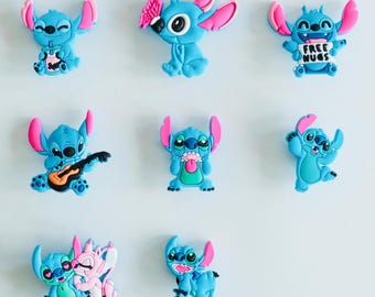 Cute Plush Kawaii Stitch Shoe/Clog Charms Accessories Gift
