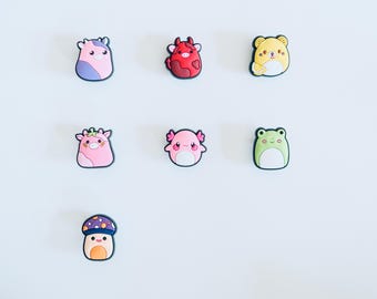 Cute Squish Kawaii Shoe/Clog Mallows Charms Accessories Gift
