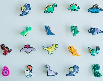 Cute Plush Dinosaur design Kawaii Shoe/Clog Charms Accessories Gift