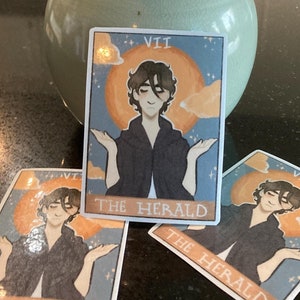 Pegatina Arcana - Carta del Tarot Viktor