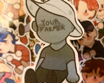 Your Farmer Sticker - Stardew Valley Sticker COMMISSION