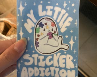 Mini wiederverwendbare Stickerbuch