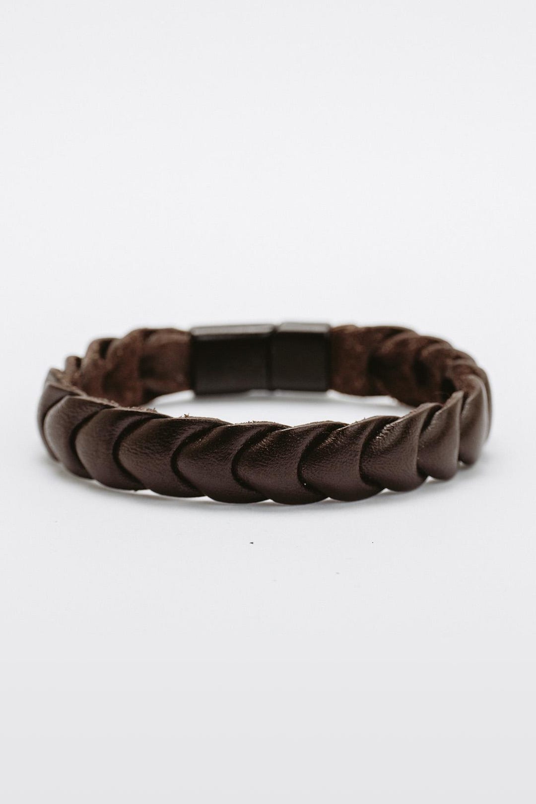 Handmade Braided Leather Bracelet: Rustic Men's Wristband - Etsy Türkiye