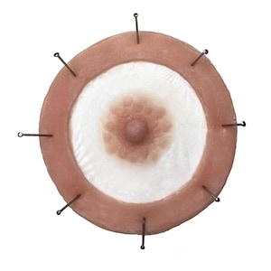 nipple prosthetic / silicone / breast prosthetic /latex free / halloween prosthetic / sfx makeup / sfx cuts / wound