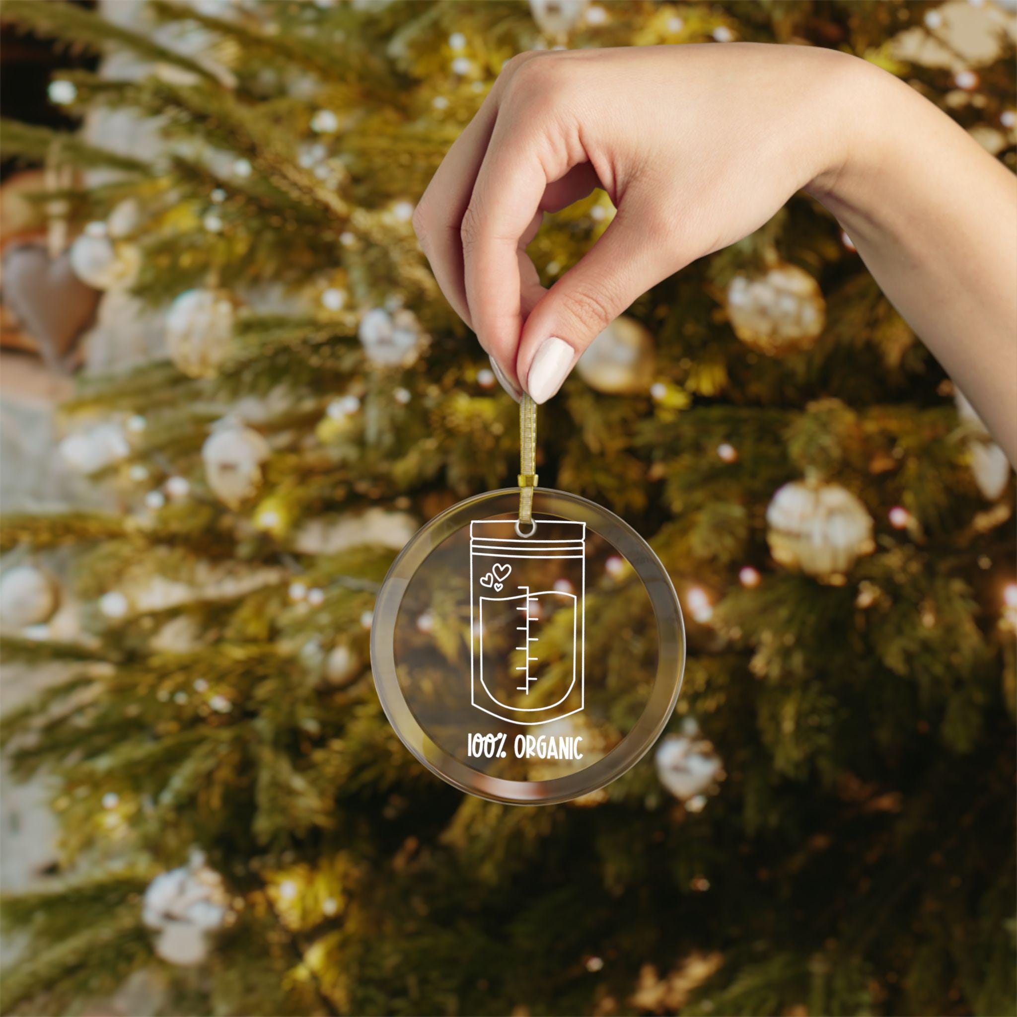 Breastfeeding Journey Ornament Milestone Marker Christmas Glass…