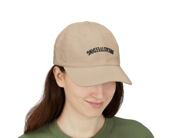 Embroidered dad hat breastfeeding gift cute embroidered hat for breastfeeding nursing mom new mom gift funny gift for breastfeeding mother