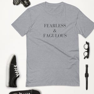 Fearless & Fagulous | Men&#39;s T-Shirt /gay gift/LGBTQ/queer shirt/pride month/pride humor/gay tees/funny gay shirt/sassy gay shirt/gay pride