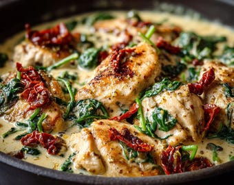 BEST RECIPE For Creamy Tuscan Chicken Instant Download