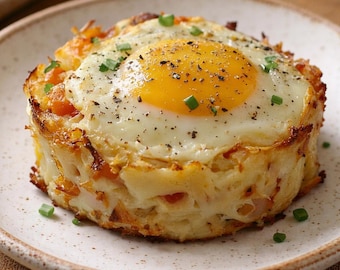 Baked Eggs Napoleon Recipe | Puff Pastry Brunch (Digital Download)