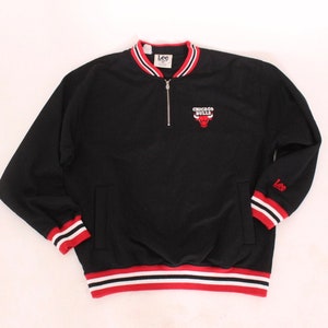 1990s NBA Chicago Bulls Lee Sport pull over varsity jacket embroidered coat L vintage Michael Jordan dream team