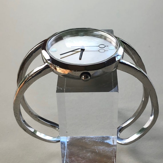 Robert Lee Morris Sterling Watch Cuff Bracelet Bangle RLM  display picture 1