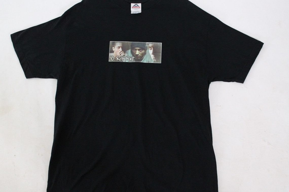 Vintage Eminem 8 Mile Movie Rap Tee Shirt Sz XL Rare BRabbit - Etsy France