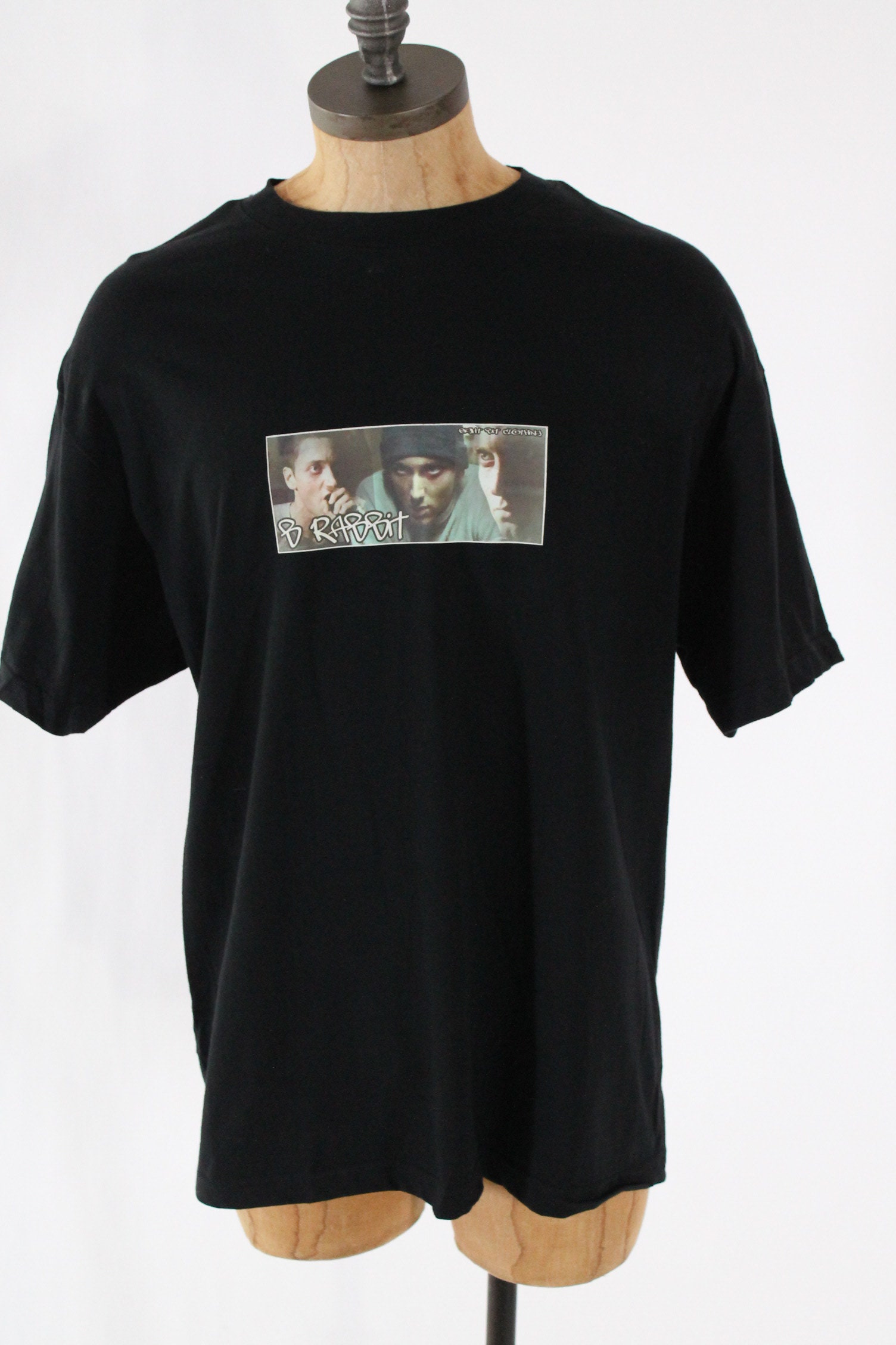 Vintage Eminem 8 Mile Movie Rap Tee Shirt Sz XL Rare Brabbit